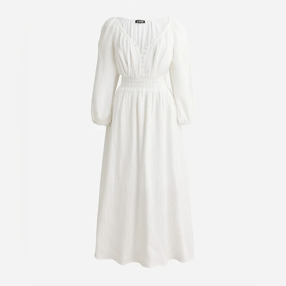 NWT JCrew Midi Dress in Gauze